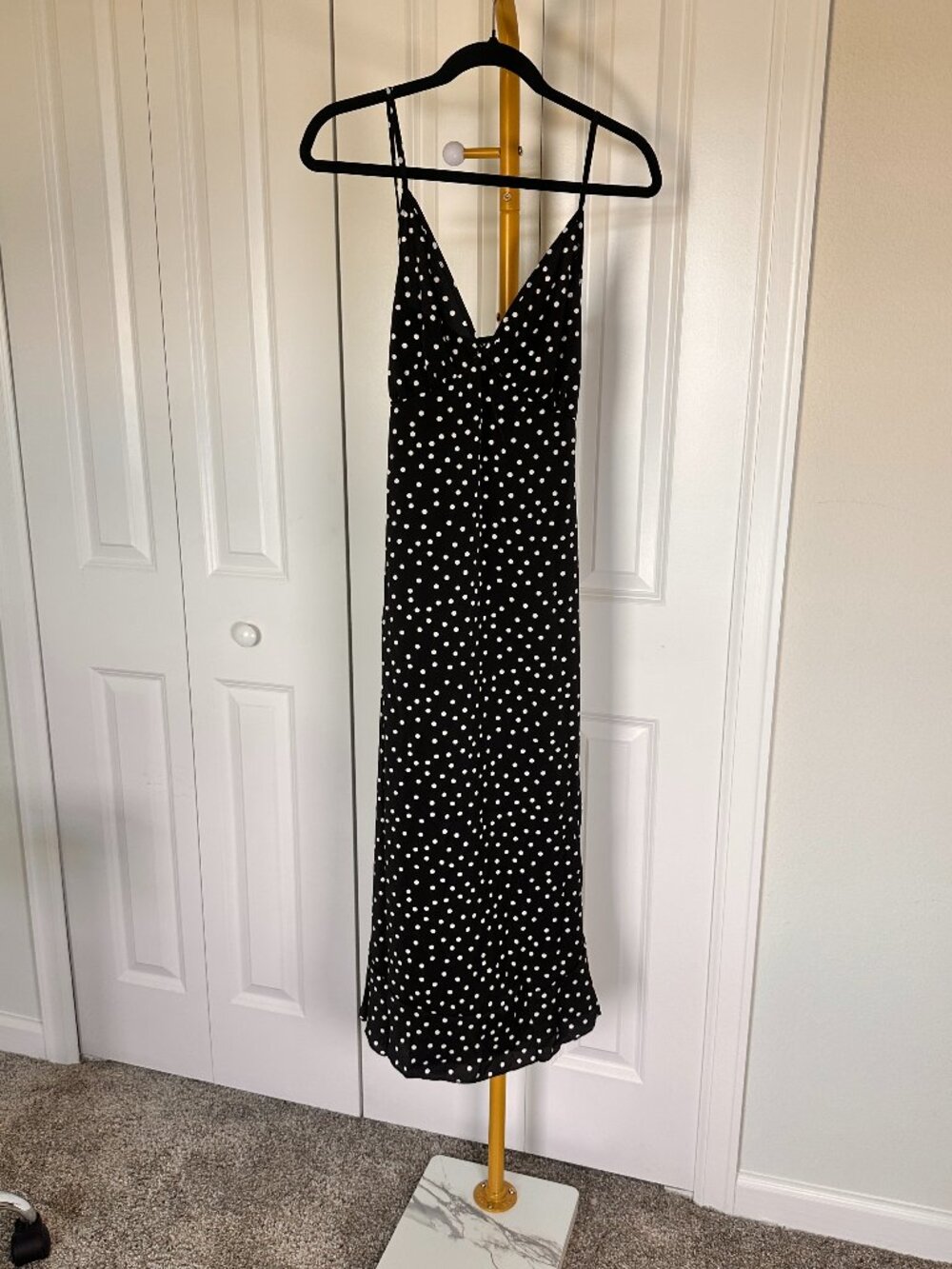 Polka Dot Woven Sundress